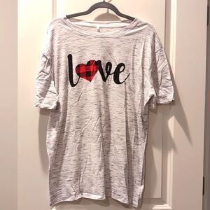 Love TShirt NWOT